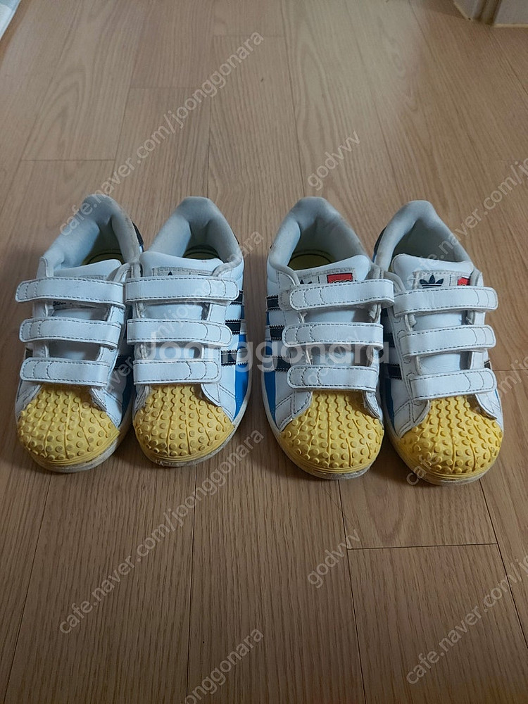 아디다스 키즈 슈퍼스타 레고 콜라보 운동화 170,180mm--0