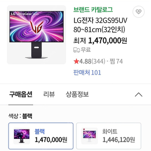 LG 울트라기어 32GS95UV