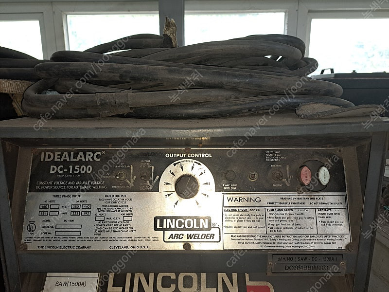 용접용 매니플레이트 및 용접기 1500A--1