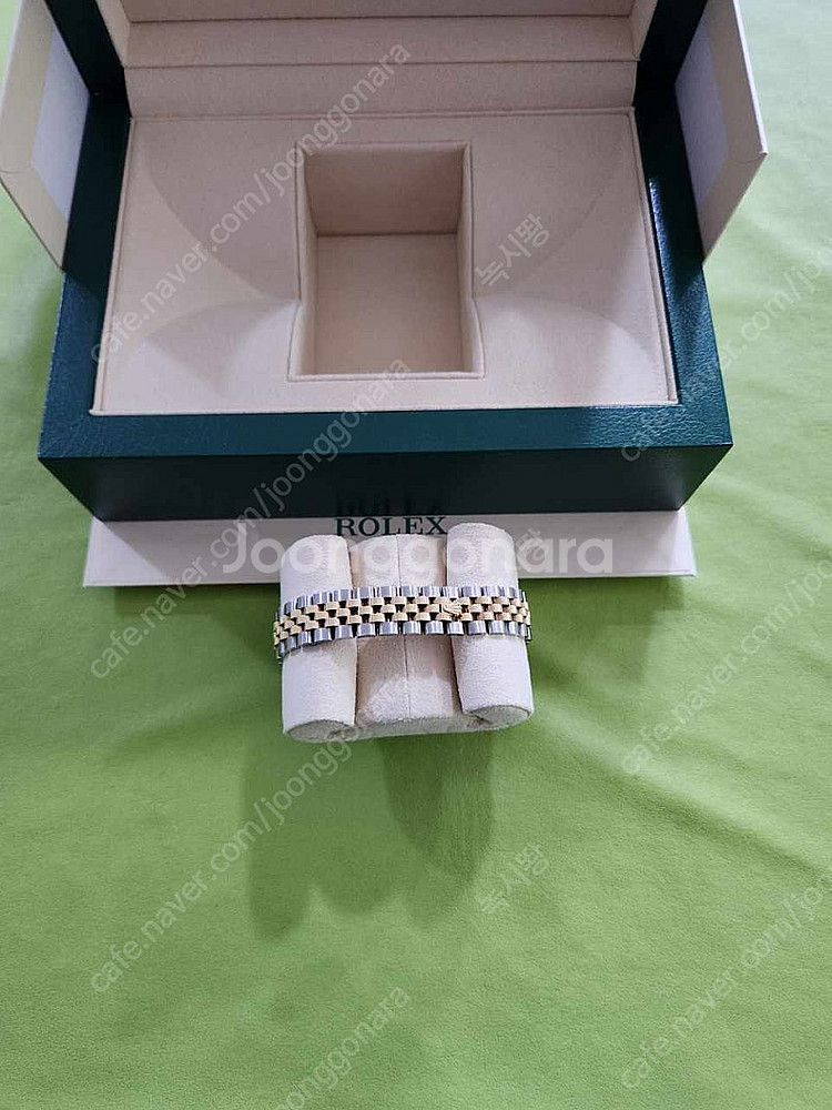 279173 롤렉스 데이트저스트 옐골 10P 팝니다. 28미리--2