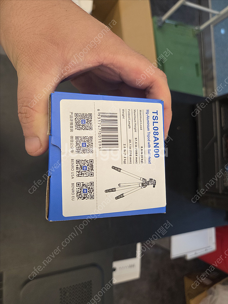 벤로 SS101 알루미늄 경량 삼각대 미개봉 팝니다--0