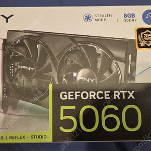 pny rtx 5060 그래픽카드 미개봉