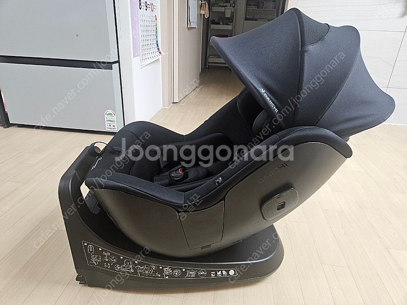 다이치 원픽스 360 프리미엄블랙 카시트--2