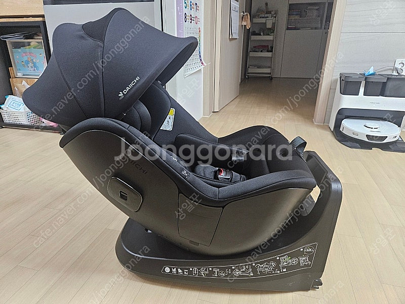 다이치 원픽스 360 프리미엄블랙 카시트--4