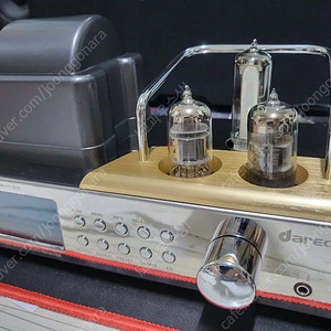 DARED DR-100 진공관 앰프 라디오 PC 헤드폰