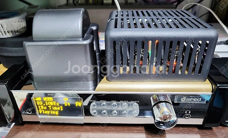 DARED DR-100 진공관 앰프 라디오 PC 헤드폰--3