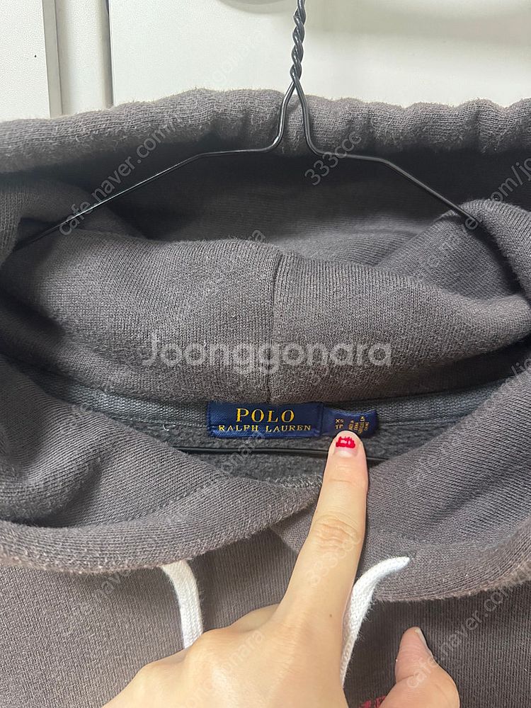 폴로 랄프로렌 아이러브폴로 후드 티셔츠--2