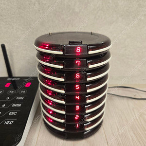 카페 진동벨 팝니다 원형제품 이지콜 ey-1000 진동벨