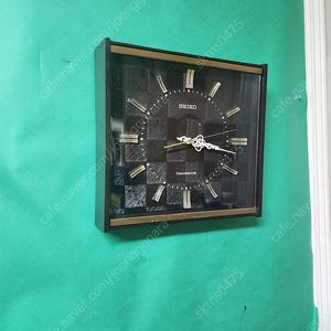 SEIKO transistor 벽시계(무소음/정상작동)