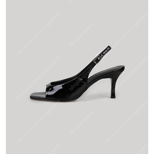 엘보른 블랙힐 235 블랙슈즈 블랙구두 / 리디아 슬링백 펌프스 Lydia Sling-back Pumps 새상품 /블랙페이던트 엘보른 구두 펌프스 블랙샌들 택포