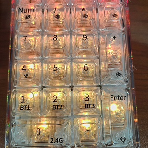 가츠 아쿠아21 투명 키패드 팝니다.