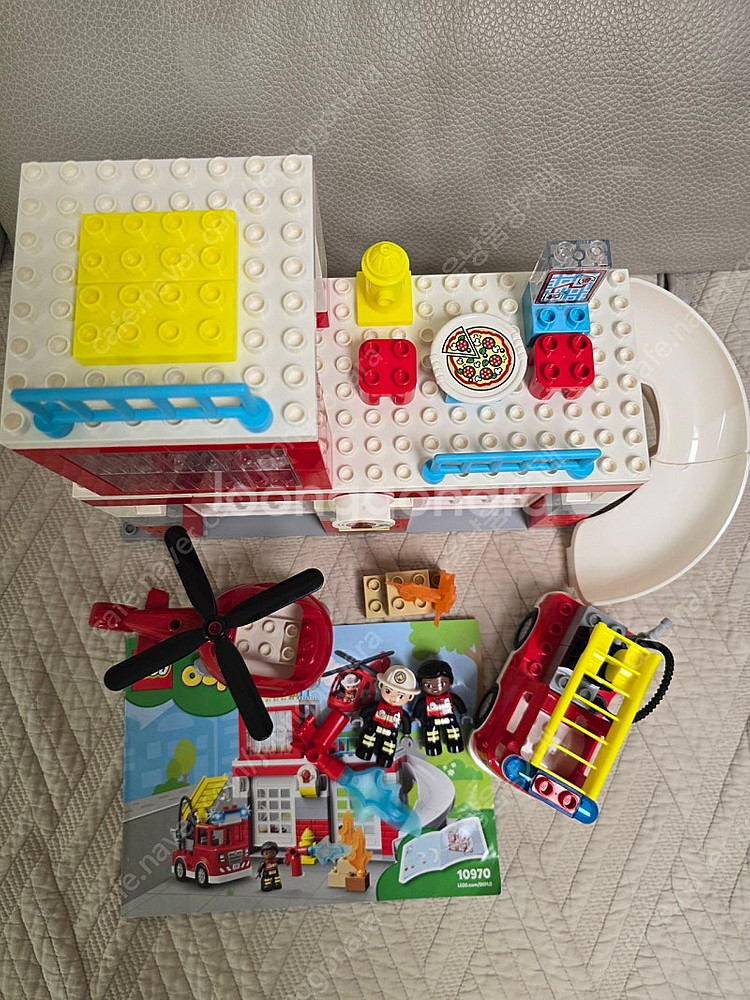 레고 듀플로 소방서와 헬리콥터 10970--3