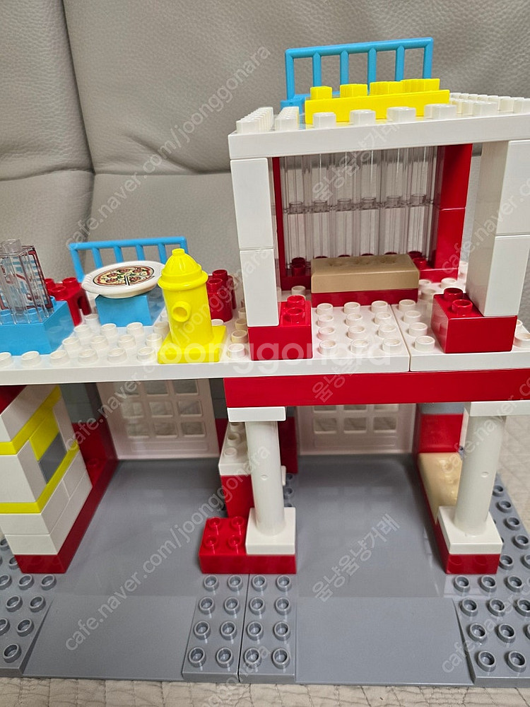 레고 듀플로 소방서와 헬리콥터 10970--4