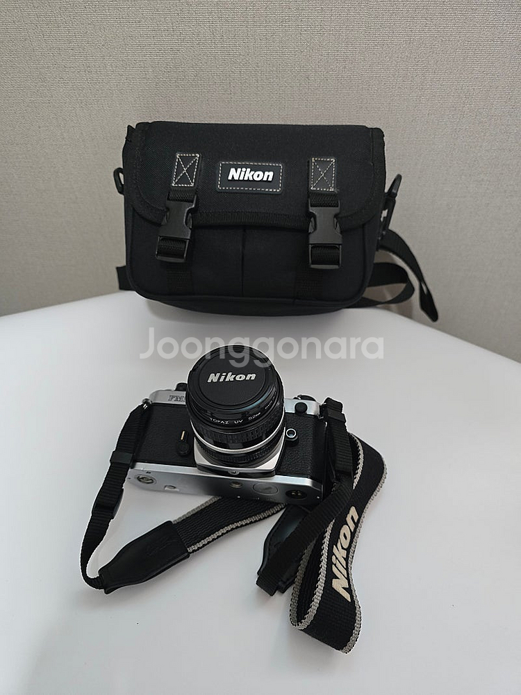 니콘 FM2 실버 + 50mm f1.4 렌즈 세트 판매--9