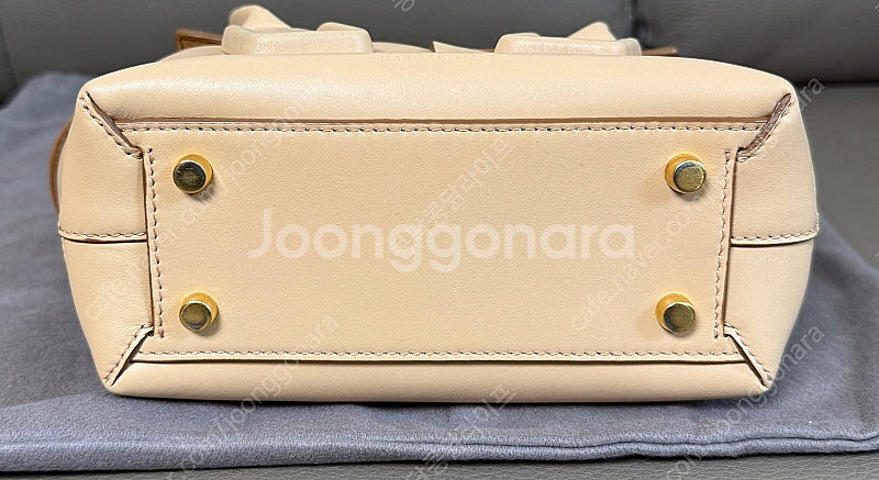 보테가베네타 아르코 26 미니 탑핸들 토트 숄더백 아몬...--7