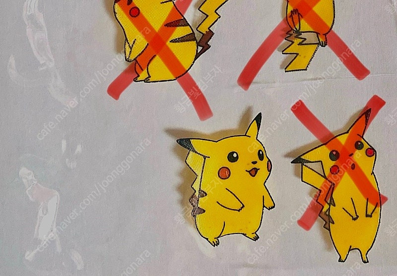 포켓몬 띠부씰 푸크린, 디그다, 닥트리오, 냐옹, 고라파덕, 이상해풀,파이리, 피카츄, 라이츄, 모래두지 이미지