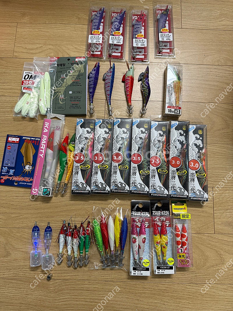 한치 메탈 에기 일괄--1