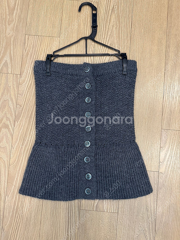 LCVY 코스모폴리탄줄라이 뉴뉴 니트 뷔스티에 그레이--0