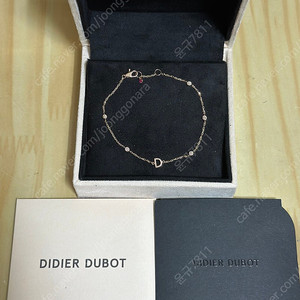 [새상품]디디에두보 14k 다이아몬드 미스두골드팔찌 (마지막 가격 내림)