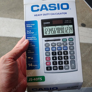 카시오 계산기 JS-40TS