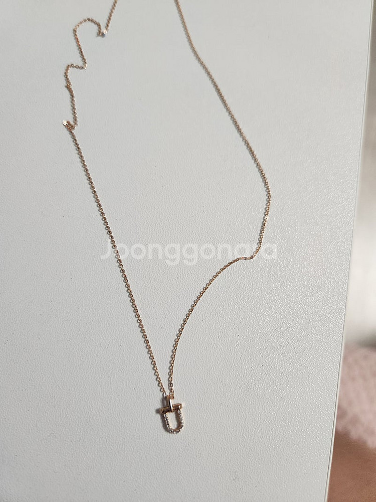 스톤헨지 U lock 14k 목걸이 판매합니다.(택포)--0