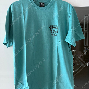 스투시 터프 기어 티셔츠 오션 L