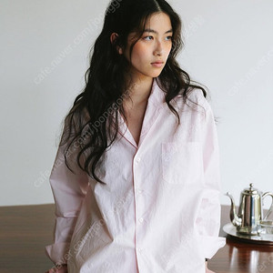 얼바닉 Urbanic30 Souffle Shirt Pink 핑크 셔츠