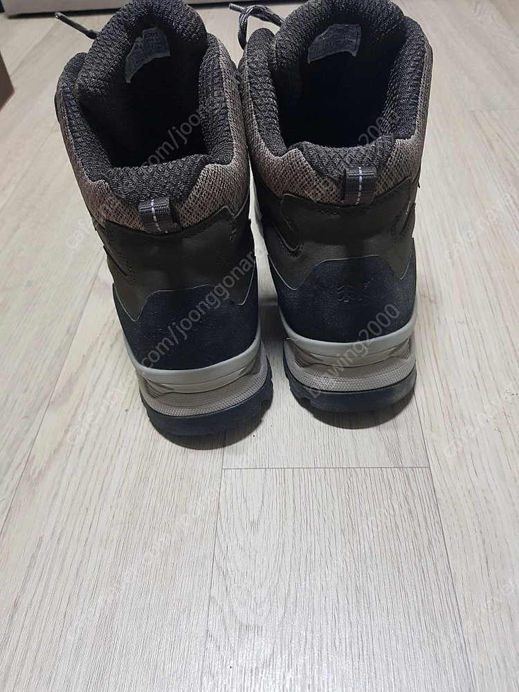 코오롱 등산화 페더8 브라운 290 판매합니다. 이미지