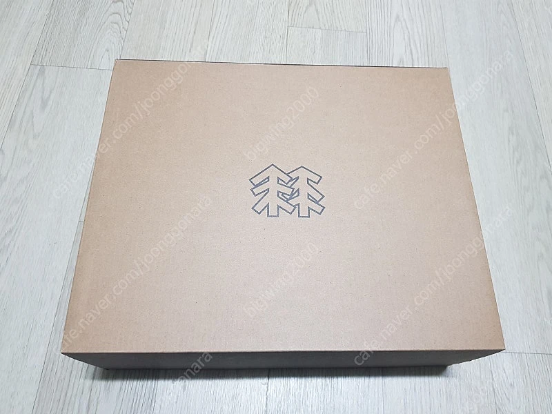 코오롱 등산화 페더8 브라운 290 판매합니다. 이미지