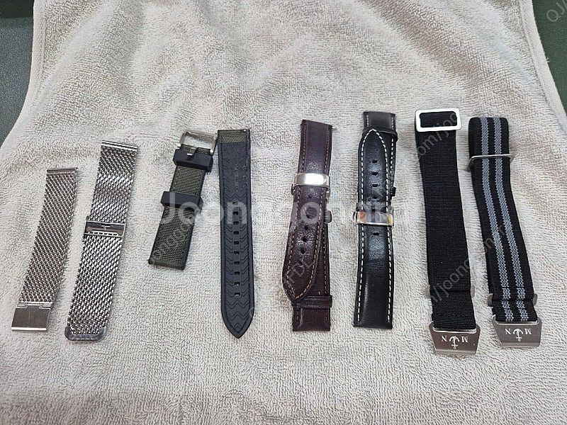 시계 각종스트랩 일괄판매 (MN나토, 가죽, 하이브리드...--0