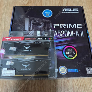 ASUS 프라임 A520M-All / 팀그룹 T-FORCE Delta RGB ddr4 3600 램 판매합니다.