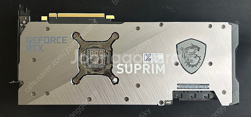 Nvidia MSI RTX 3080ti 그래픽카드+전용...--2
