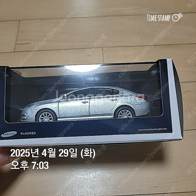 르노 SM5 NOVA(L43)미니어처 실버색 판매--1
