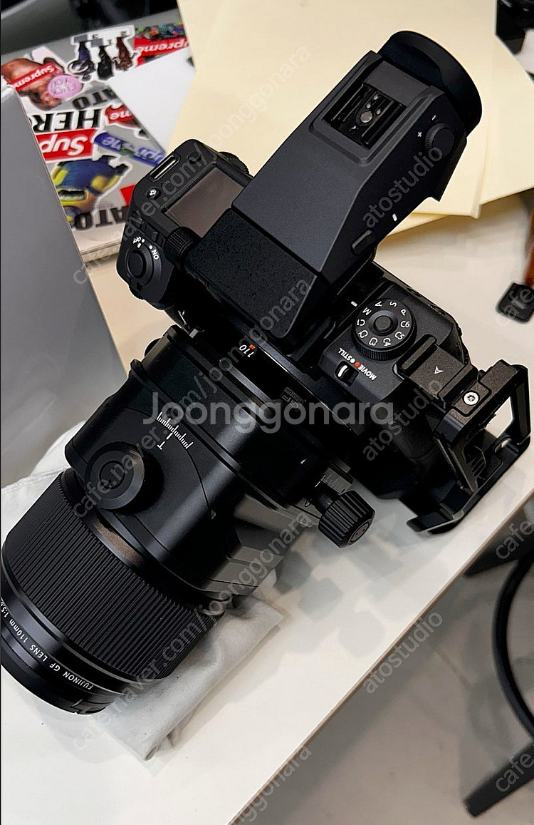 후지gf110mm-ts 렌즈 , evf-tl1, 그립--2