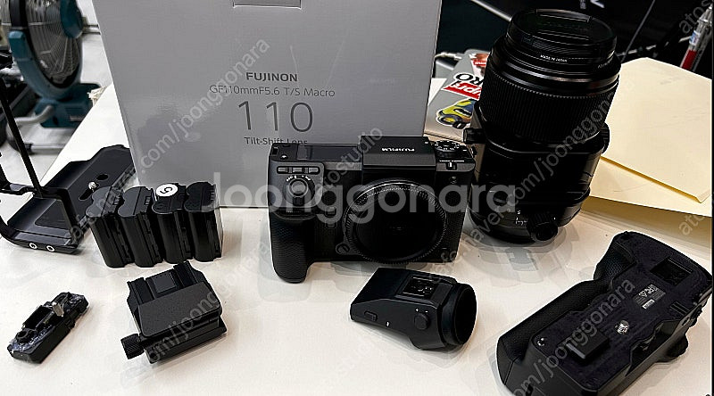 후지gf110mm-ts 렌즈 , evf-tl1, 그립--7
