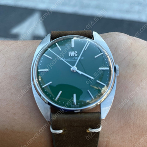IWC 빈티지 그린 수동 33미리