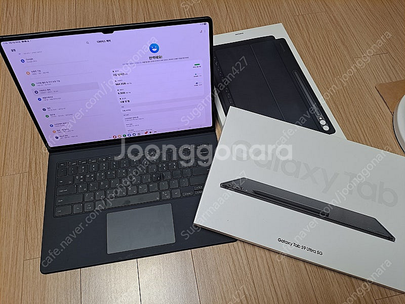 [개인] 갤럭시탭 S9 울트라 5G, 1TB, 키패드--9