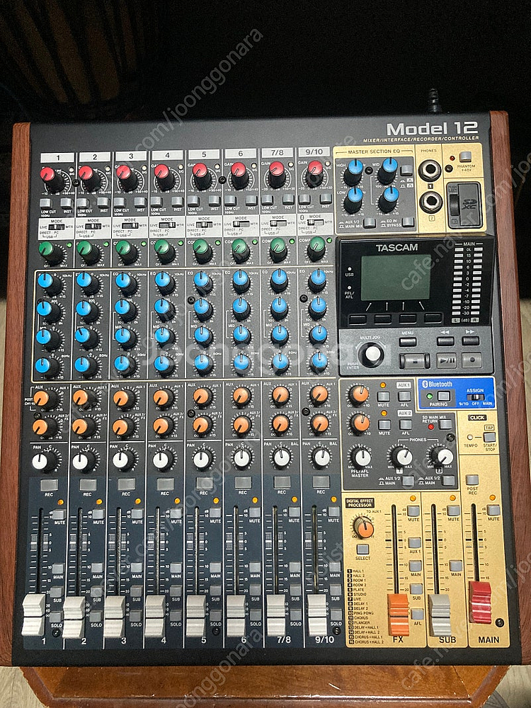 Tascam Model 12 믹서--0