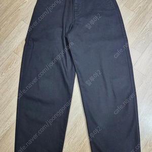 유니클로 와이드핏치노팬츠 블랙 73사이즈