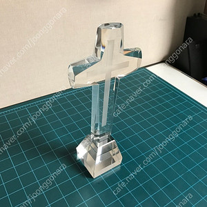 크리스탈 십자가 탁상용 특대 사이즈-종교, 기독교 용품