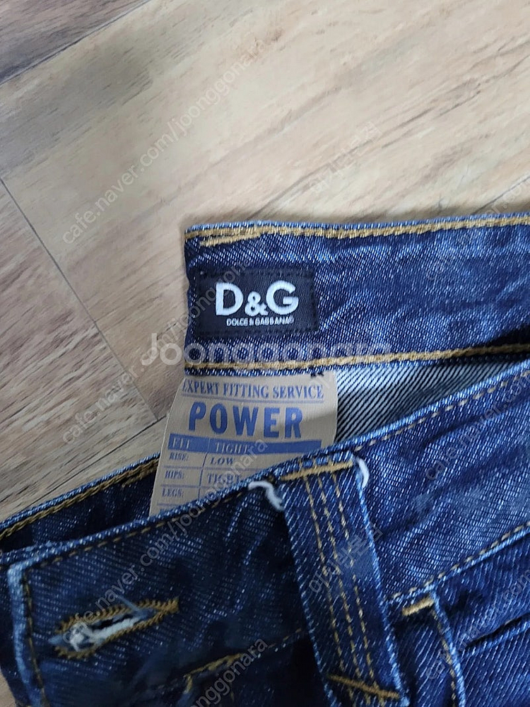 D&G 돌체앤가바나 스트레이트 청바지--1