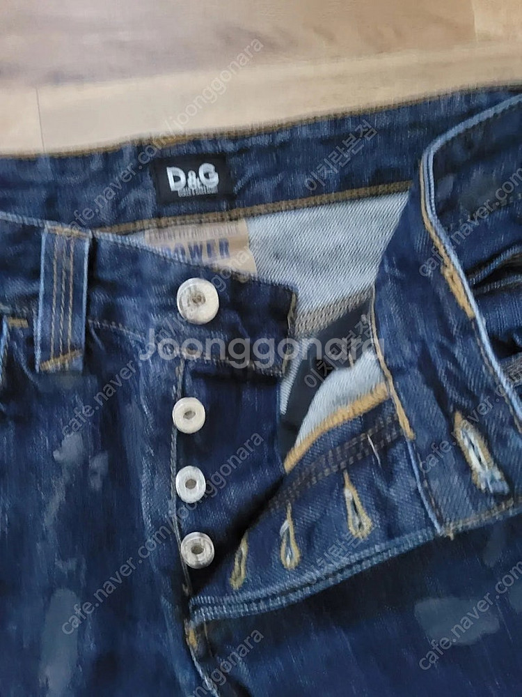 D&G 돌체앤가바나 스트레이트 청바지--2