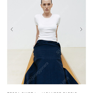 르917 le917 le17septembre TESSA SKIRT bY JAPANESE FABRIC 네이비 36사이즈
