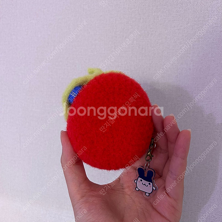 다마고치 과일 뜨개케이스--3