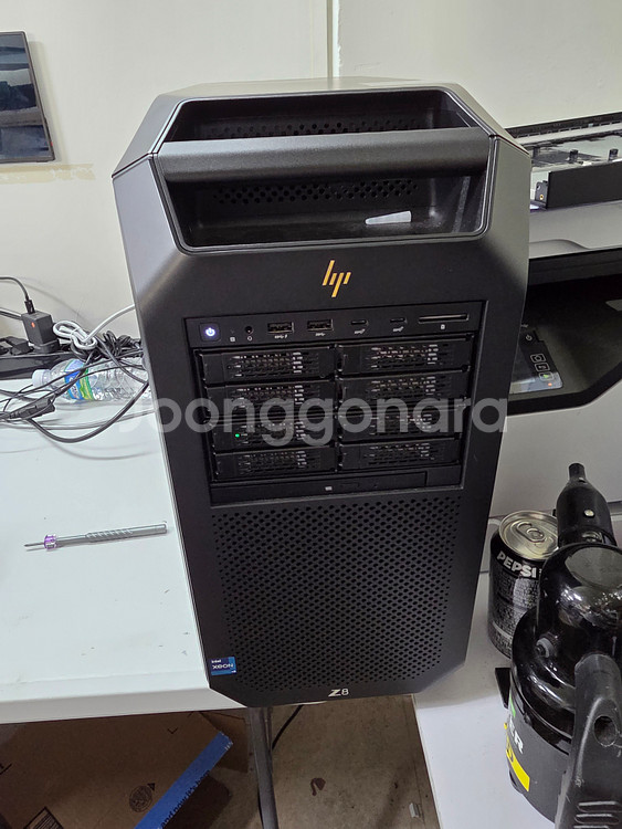 [최신대세 HP 워크스테이션] HP Z8 G5 Fury Workstation 팝니다. (16코어 32쓰레드)--1