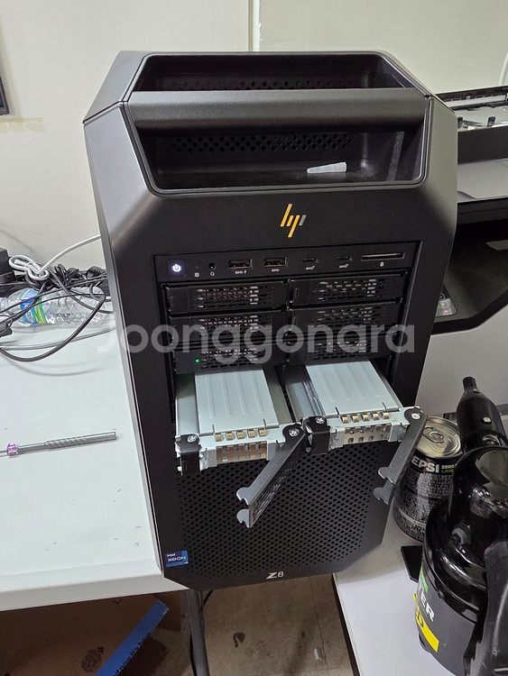 [최신대세 HP 워크스테이션] HP Z8 G5 Fury Workstation 팝니다. (16코어 32쓰레드)--2