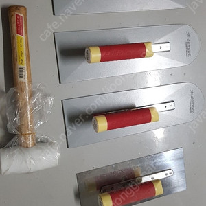 타일 SY알루미늄 기고대 3개, 양고대 1개,SY연질 고무망치 1개