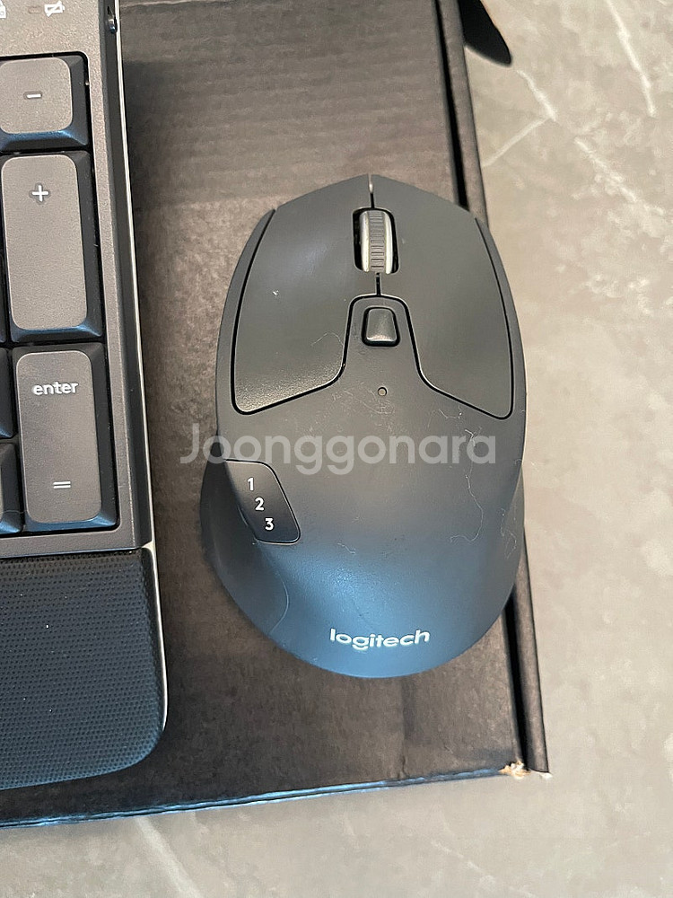 로지텍 MK850 키보드 마우스 콤보 세트 정품--5
