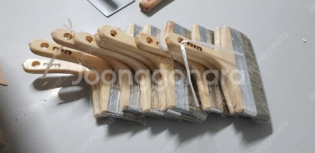 도배붓,미장솔 10인치 3호 (페이트 붓) 9개--0