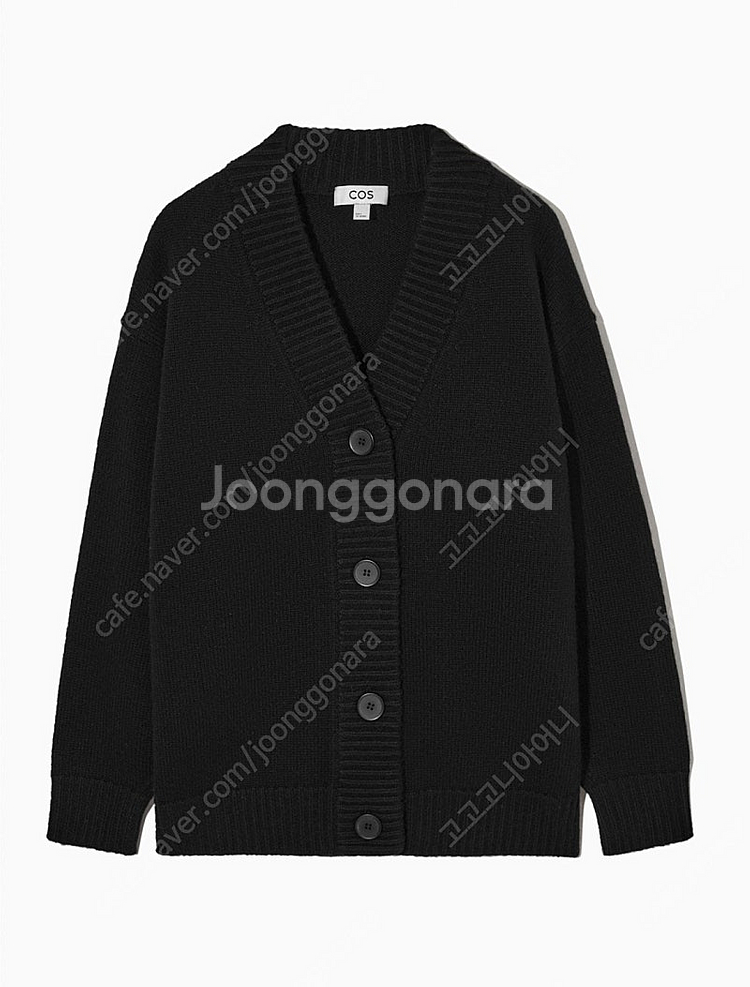 코스 울 브이넥 가디건 M--0